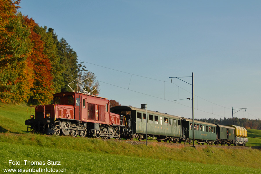 De 6/6 mit Zug "1950"
