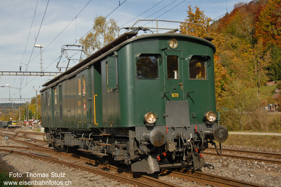 De 4/4 beim Rangieren
