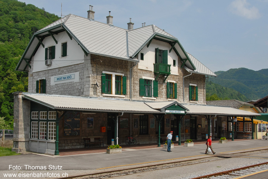 Bahnhof Most Na Soci
