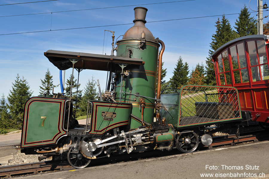 Seitenansicht Lok 7
