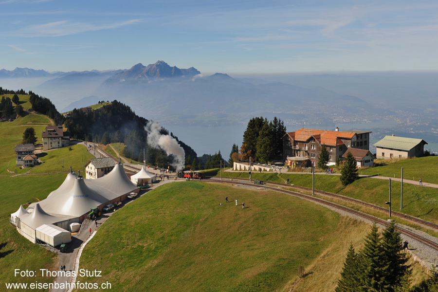 Abfahrt in Rigi Staffel
