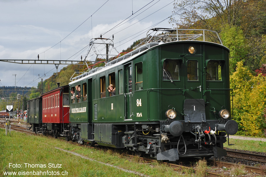 Sihlthalbahn-Triebwagen "Nostalino"
