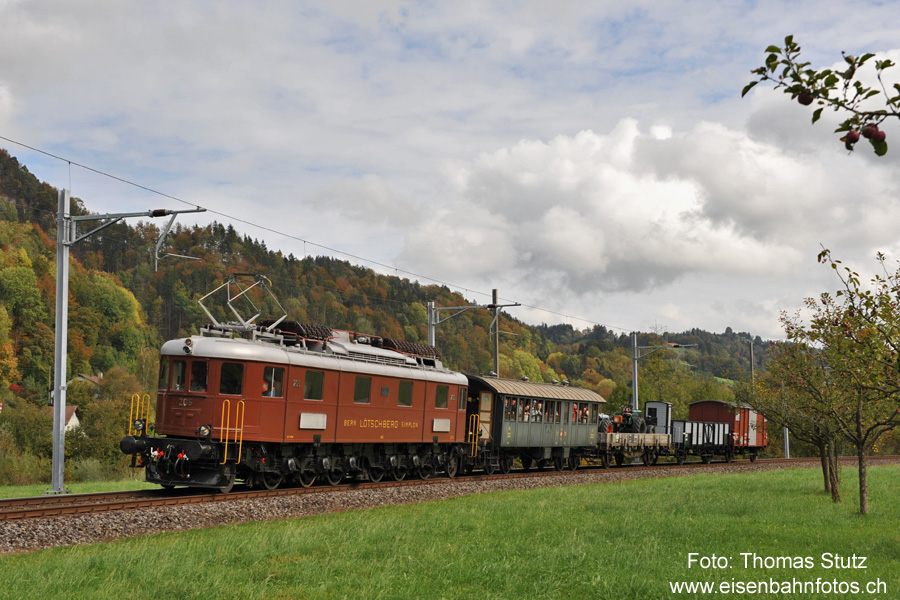 Rückfahrt nach Bauma
