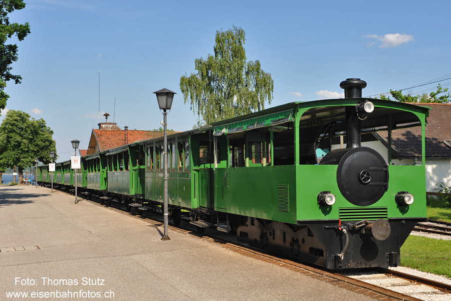 abfahrtbereit in Prien/Stock Hafen
