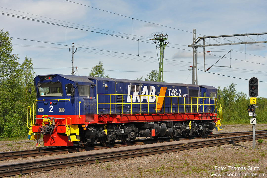 modernisierte Rangierlok T46-2
