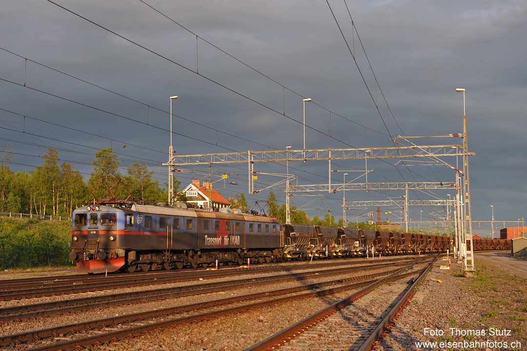Abfahrt Richtung Narvik
