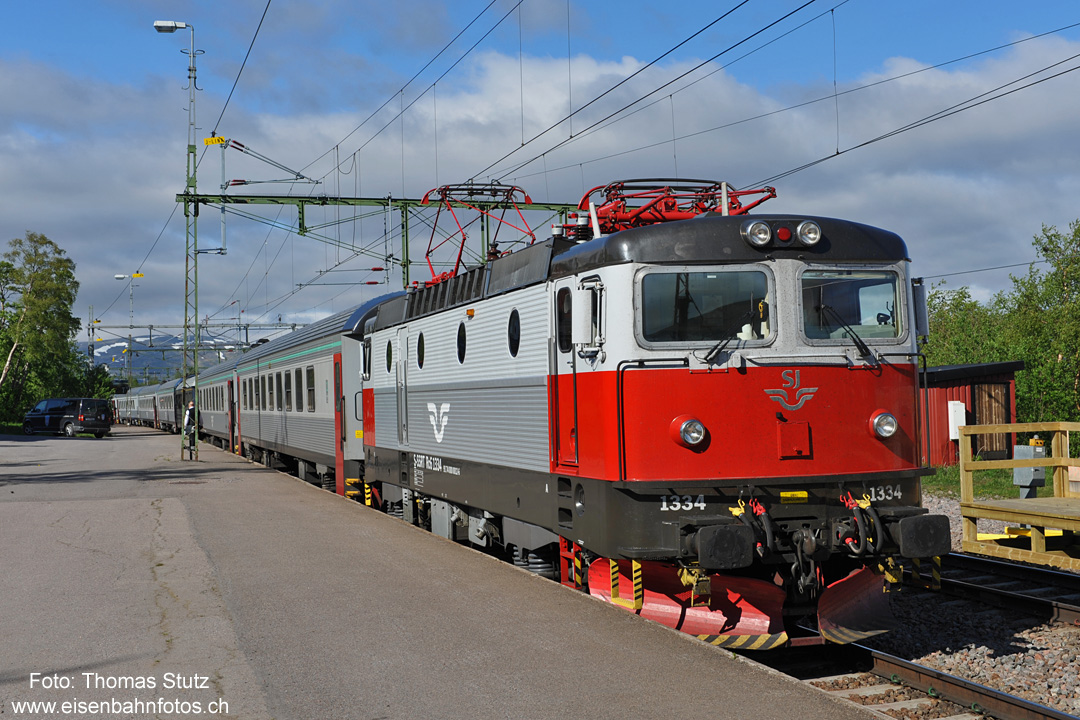 Ankunft in Björkliden
