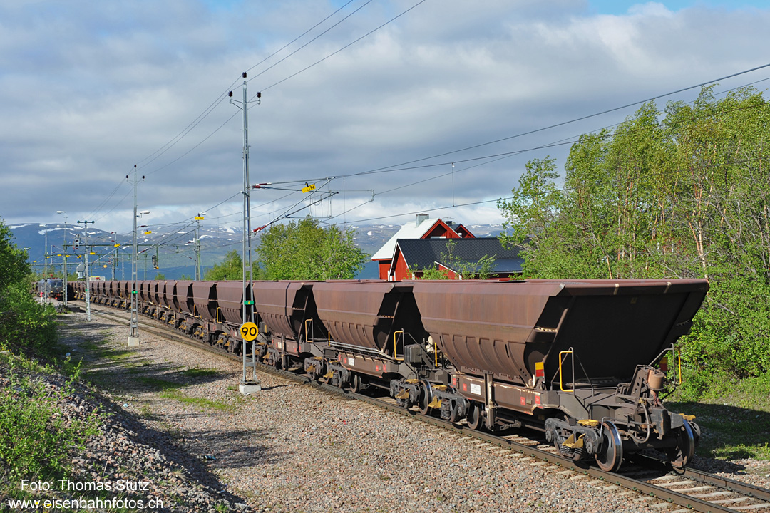 Einfahrt Kreuzungszug
