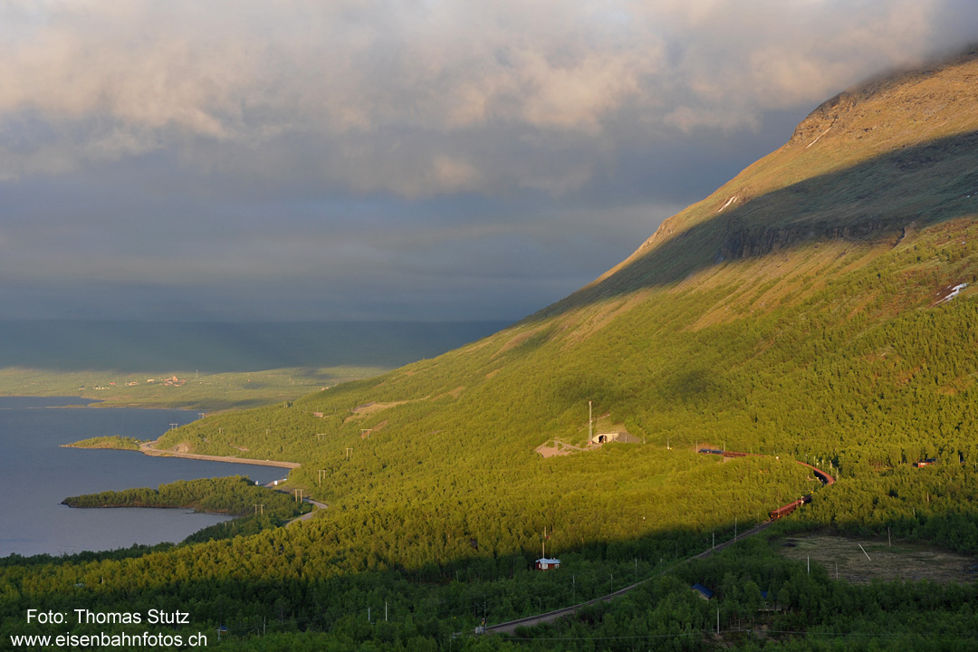 Gegenzug Richtung Kiruna

