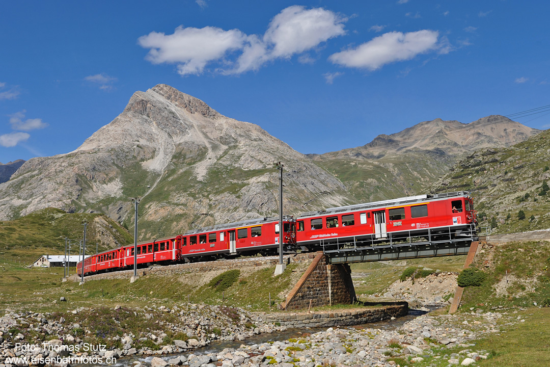 ABe 4/4 II bei Arlas
