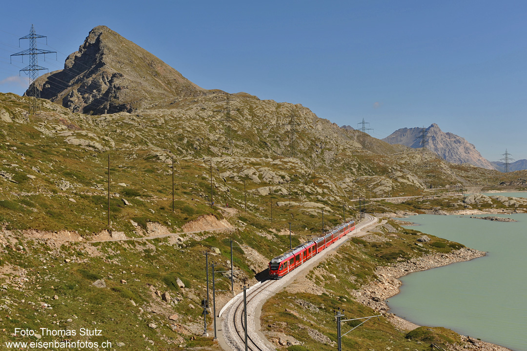 Allegra mit Bernina-Express nach Davos
