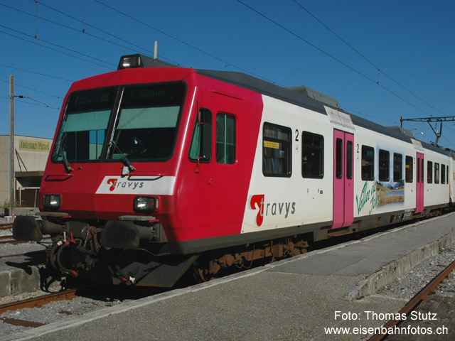 TRAVYS-NPZ
NPZ-Steuerwagen von TRAVYS (ehemals PBr) im Vallée de Joux.
