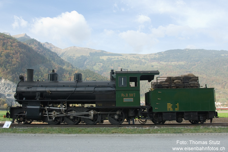 Dampflok G 4/5 107
