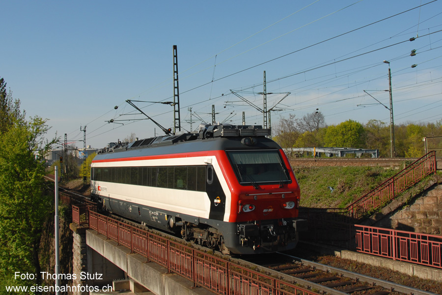 ... nach Kleinhüningen Hafen
