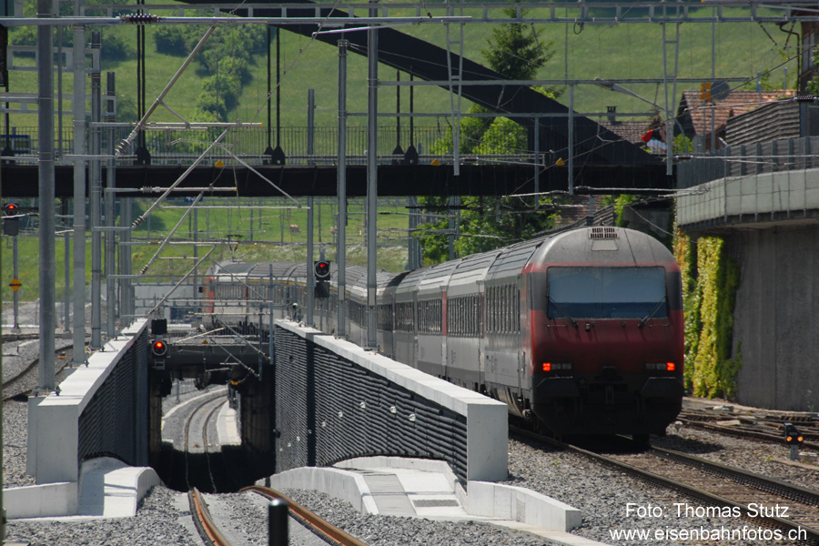 Ausfahrt Richtung Bergstrecke
