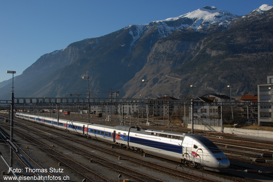 TGV abgestellt in Chur
