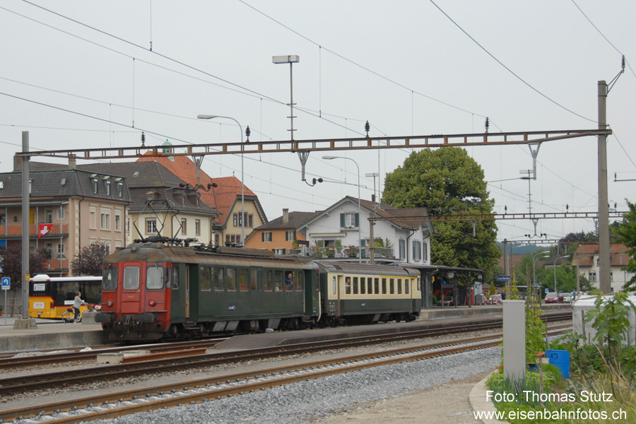 Umsetzen für die Abfahrt
