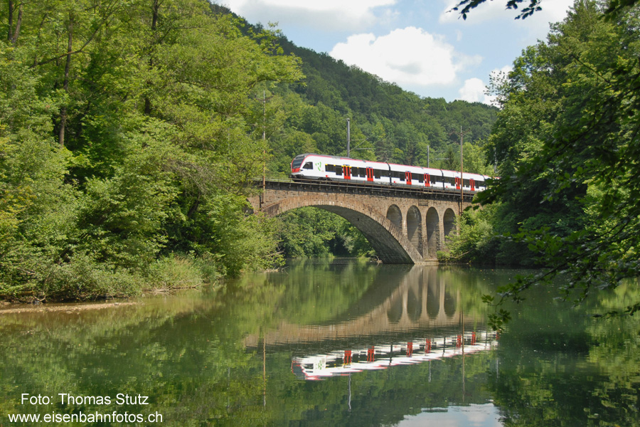 FLIRT auf unterer Chessilochbrücke
