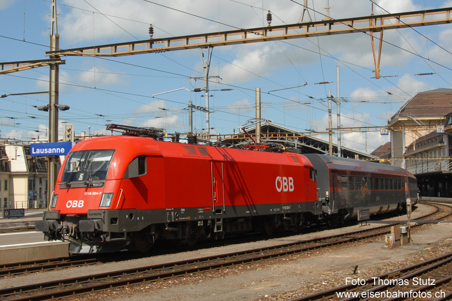 ÖBB in Lausanne
