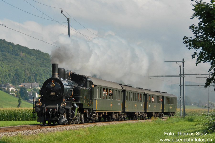 Eb 3/5 5819 im Gürbetal
