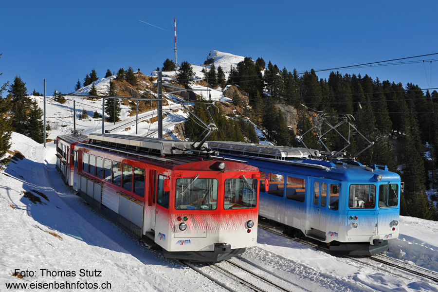 Begegnung oberhalb Staffel
