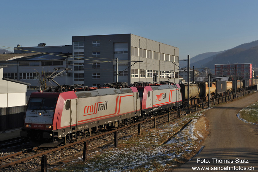 Crossrail-Doppeltraktion BR 185
