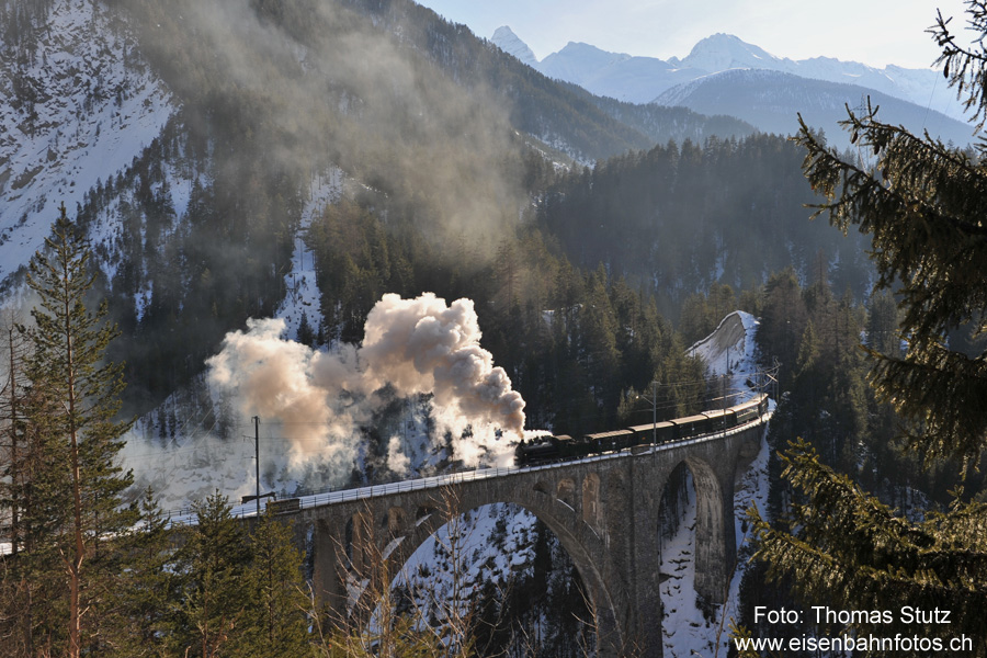 Dampfzug ohne Vorspann
