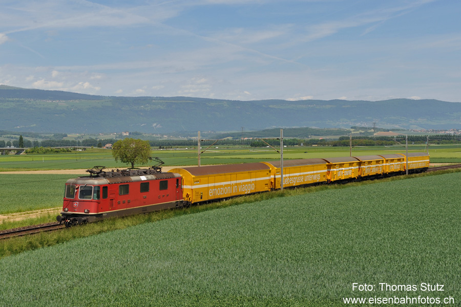 Postzug bei Essert-Pittet
