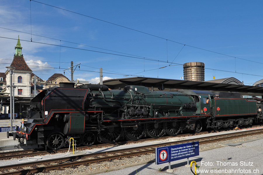 Dampflok 241.P.17 in Basel SBB
