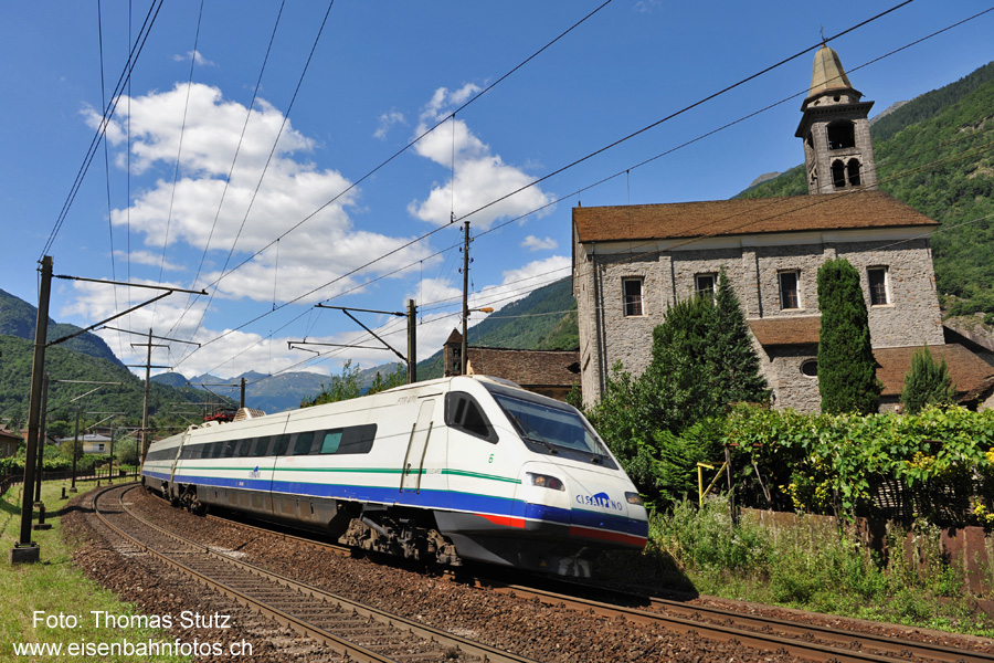 weisser Cisalpino nach Süden
