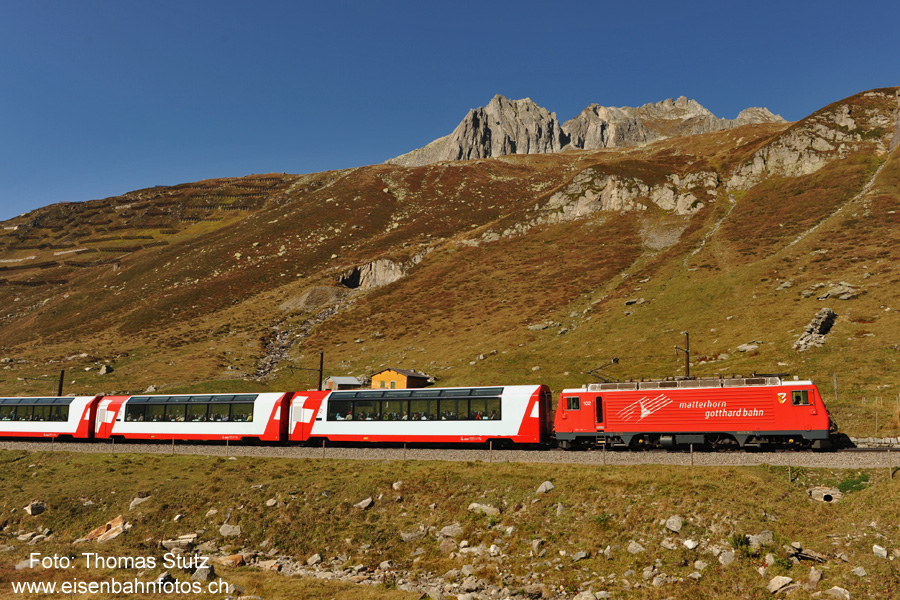 4. Glacier-Express Richtung Disentis
