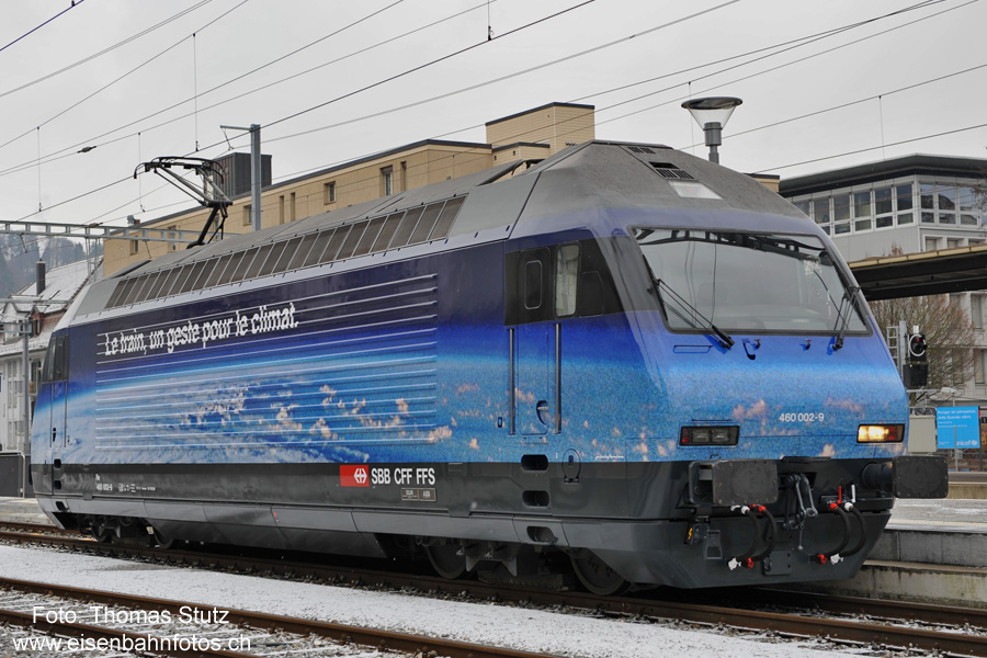 "Le train, un geste pour le climat."
