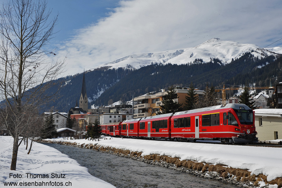 Allegra mit RE nach Landquart
