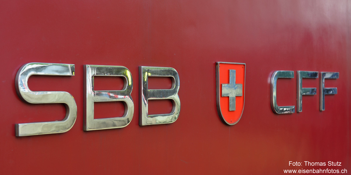 Schriftzug mit Wappen
