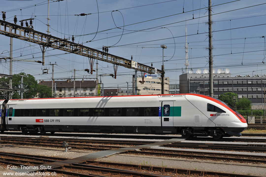 ICN mit dem zusätzlichen SBB-Schriftzug
