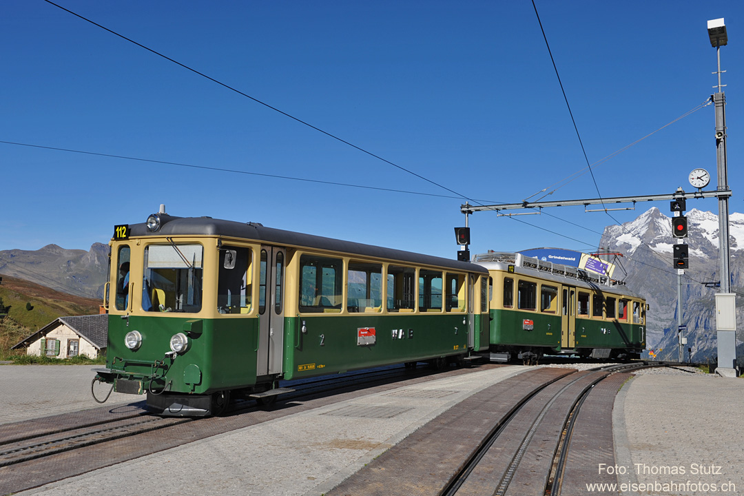 Rangierfahrt Seite Grindelwald
