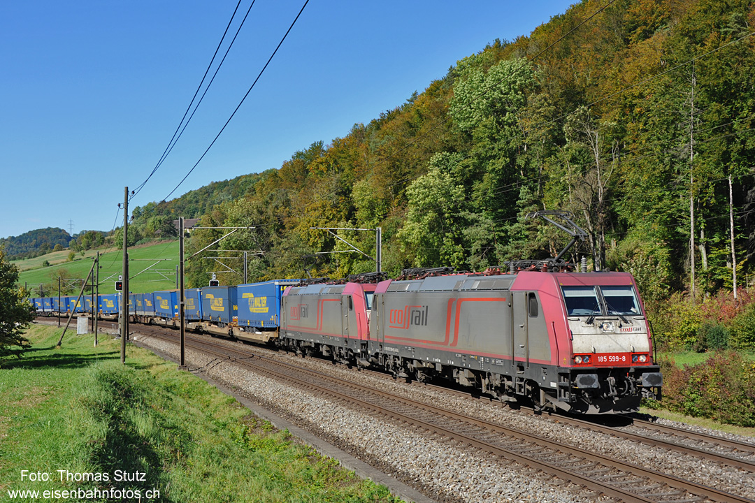 Crossrail mit "LKW Walter"-Zug
