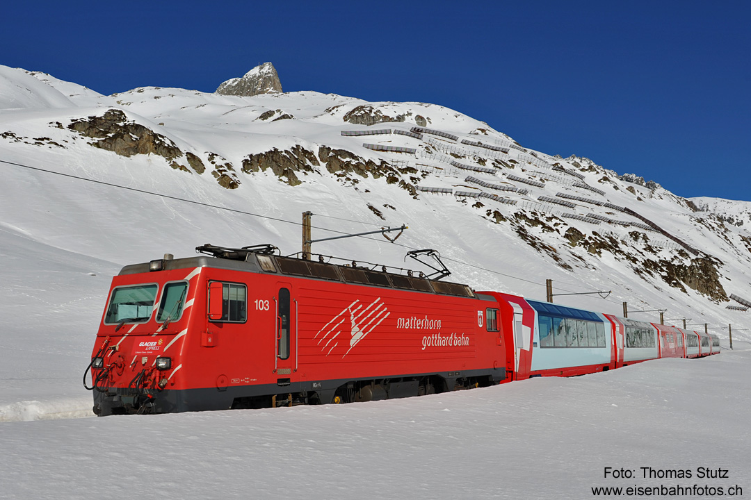 Glacier-Express St. Moritz - Zermatt
