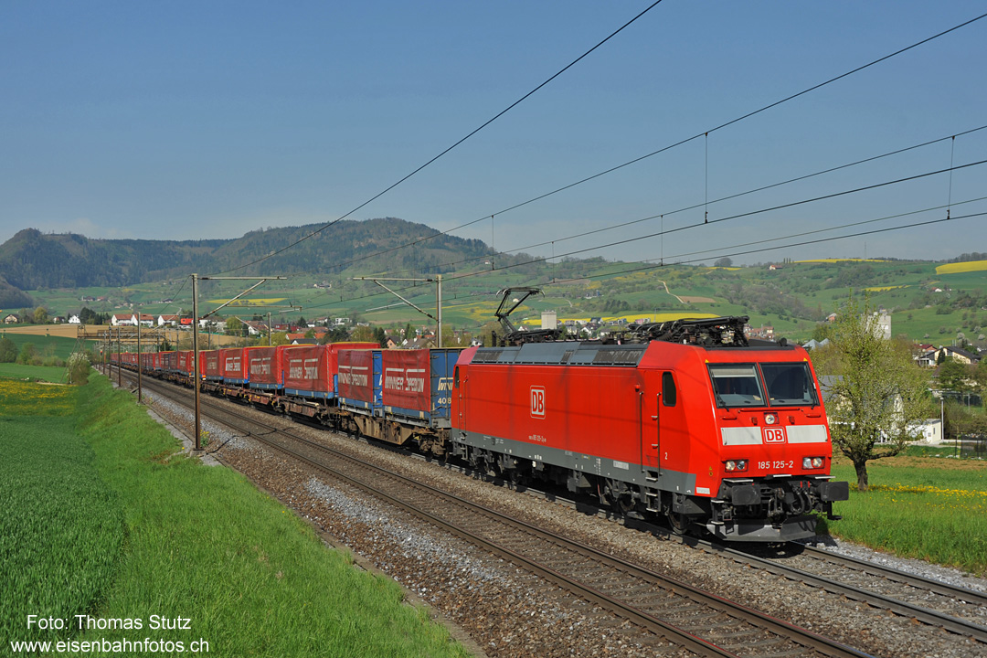 DB 185 mit "Winner"-Zug
