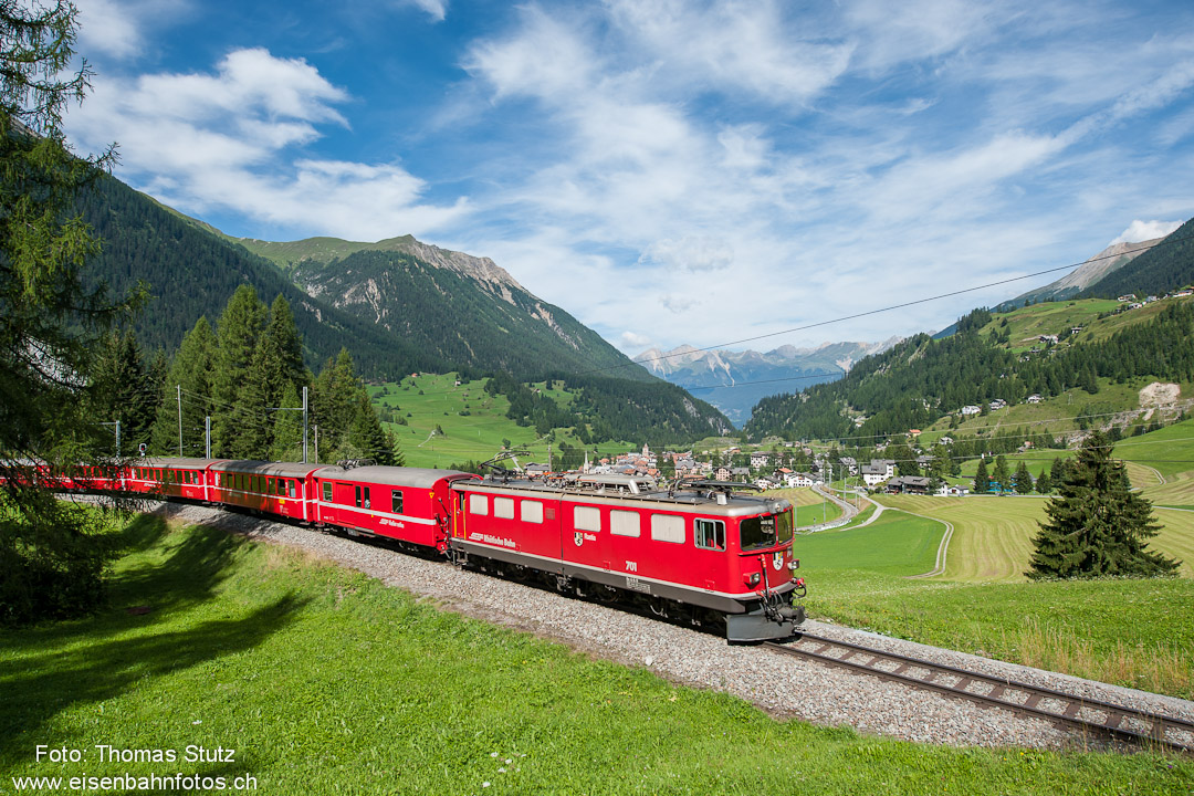 Ge 6/6 II mit Albula-RE
