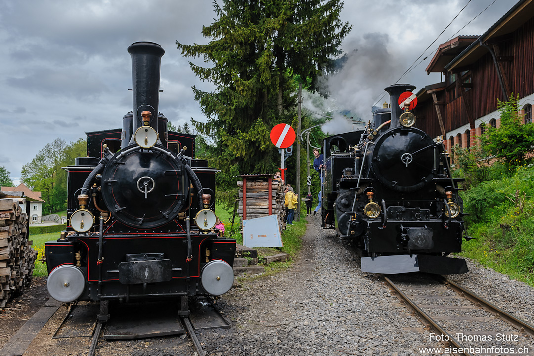 2 Dampfloks
