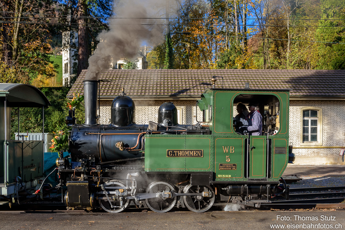 Dampflok "G. Thommen"
