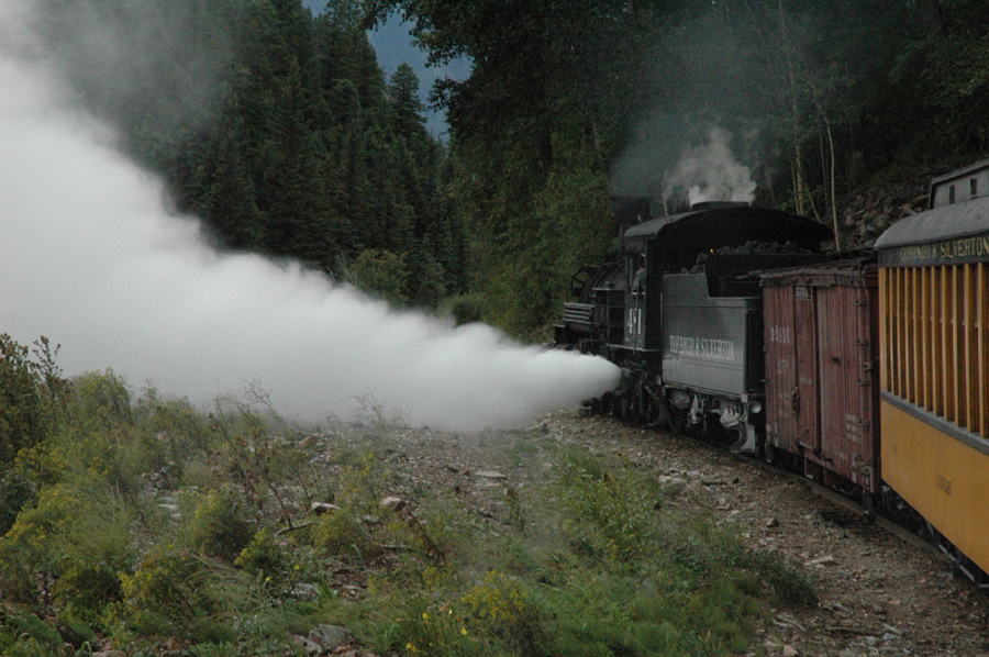 Kräftig Dampf ablassen!

