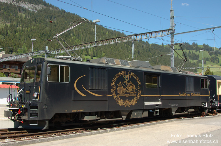 GDe 4/4 "Goldenpass Classic"
Passend zum "Goldenpass Classic" gibts natürlich auch eine entsprechende Lok.
