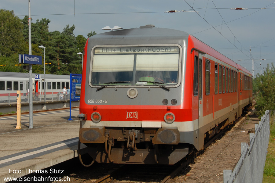 VT 628 in Ostseebad Binz
