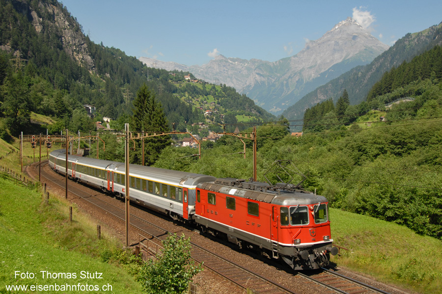 EC kurz nach Gurtnellen
