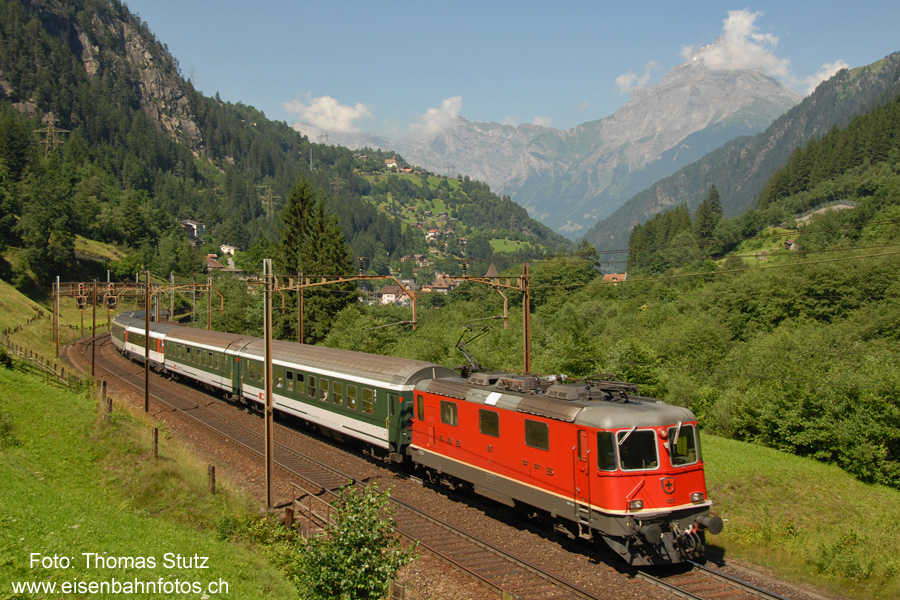 IR kurz nach Gurtnellen
