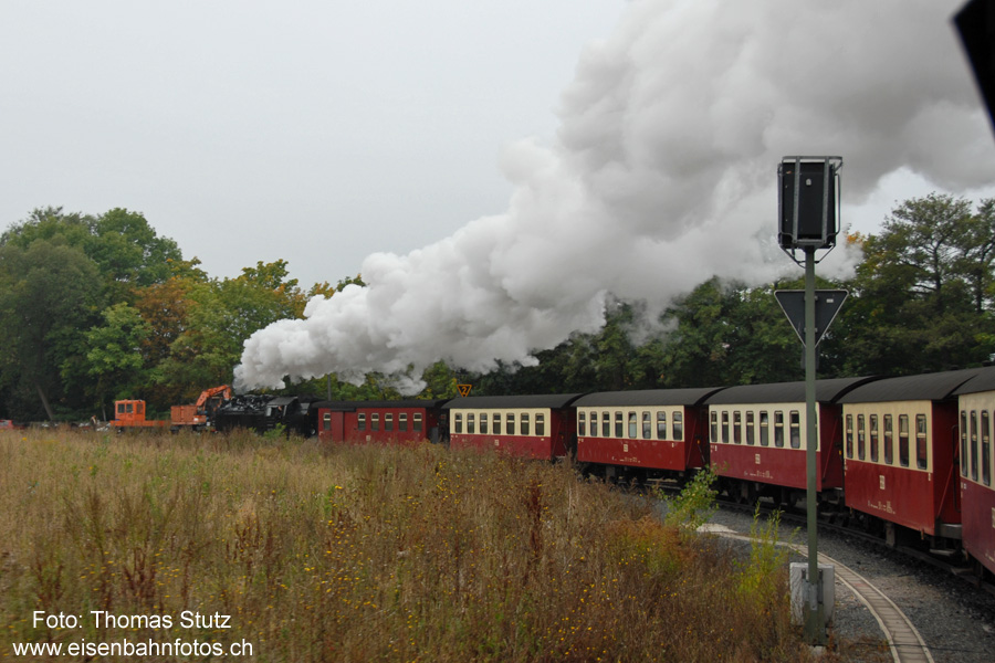 Abfahrt am nächsten Morgen
