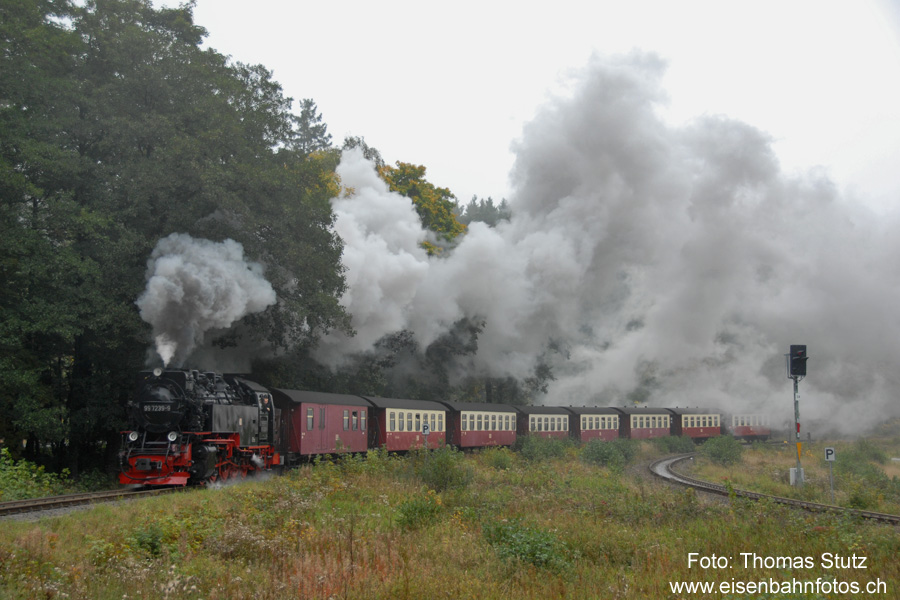 Abfahrt Richtung Brocken
