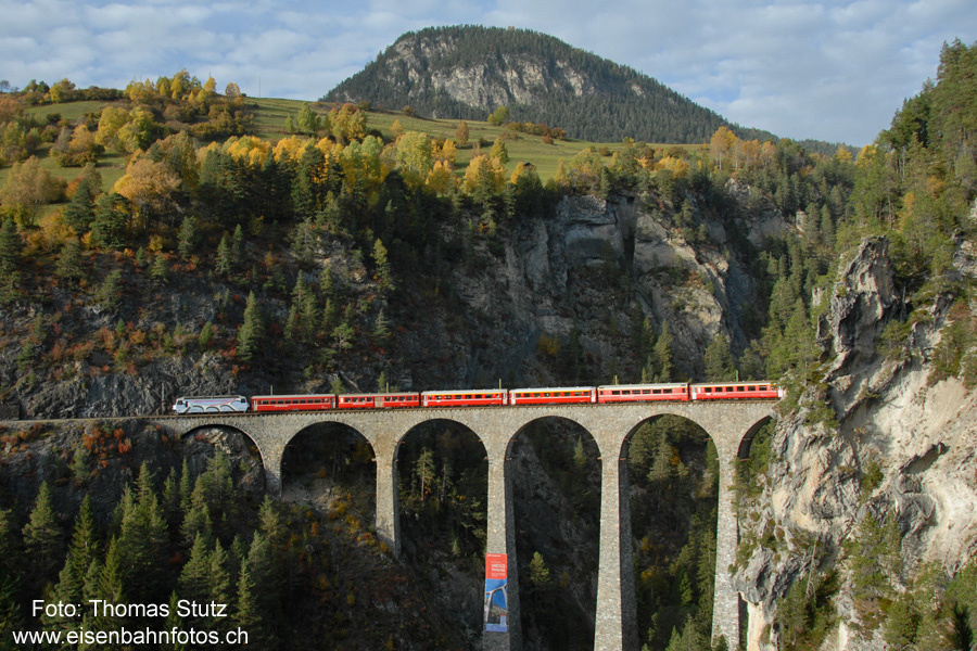 2 x Landwasserviadukt
